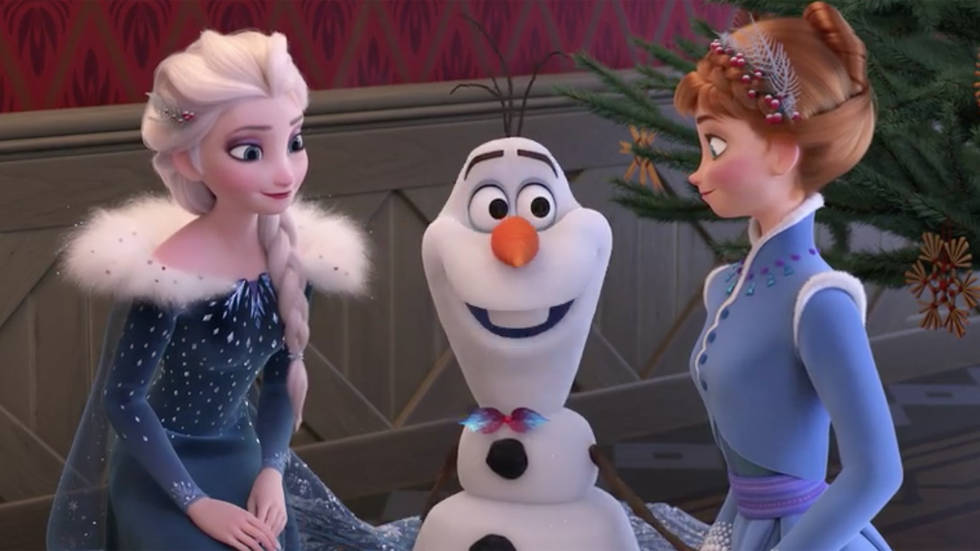 Watch the trailer for Olaf's Frozen Adventure