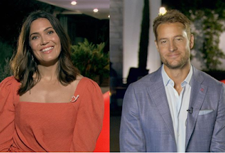 Mandy Moore and Justin Hartley