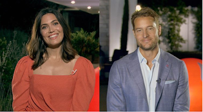 Mandy Moore and Justin Hartley