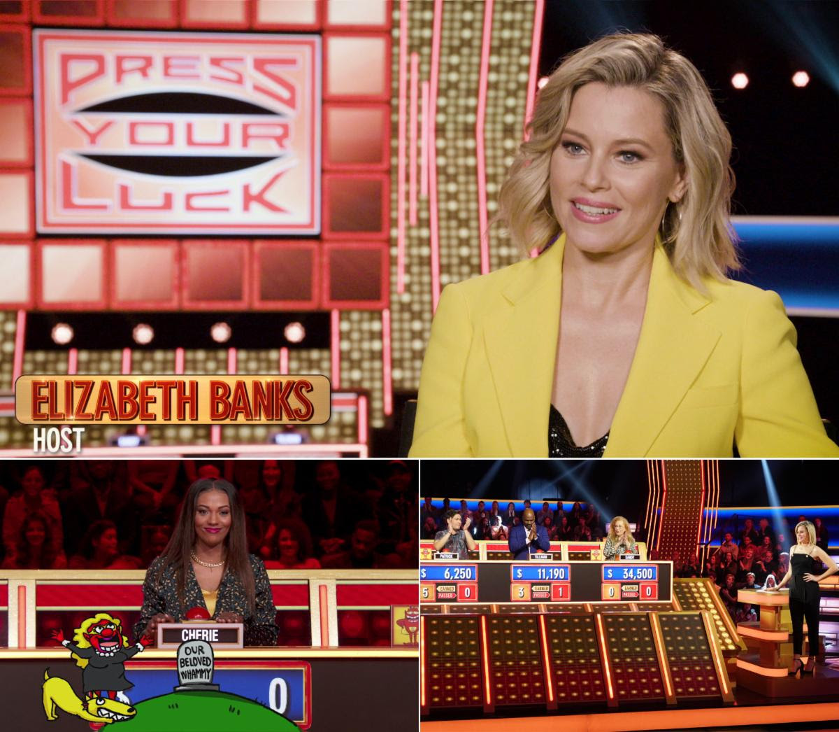 Press Your Luck with host Elizabeth Banks