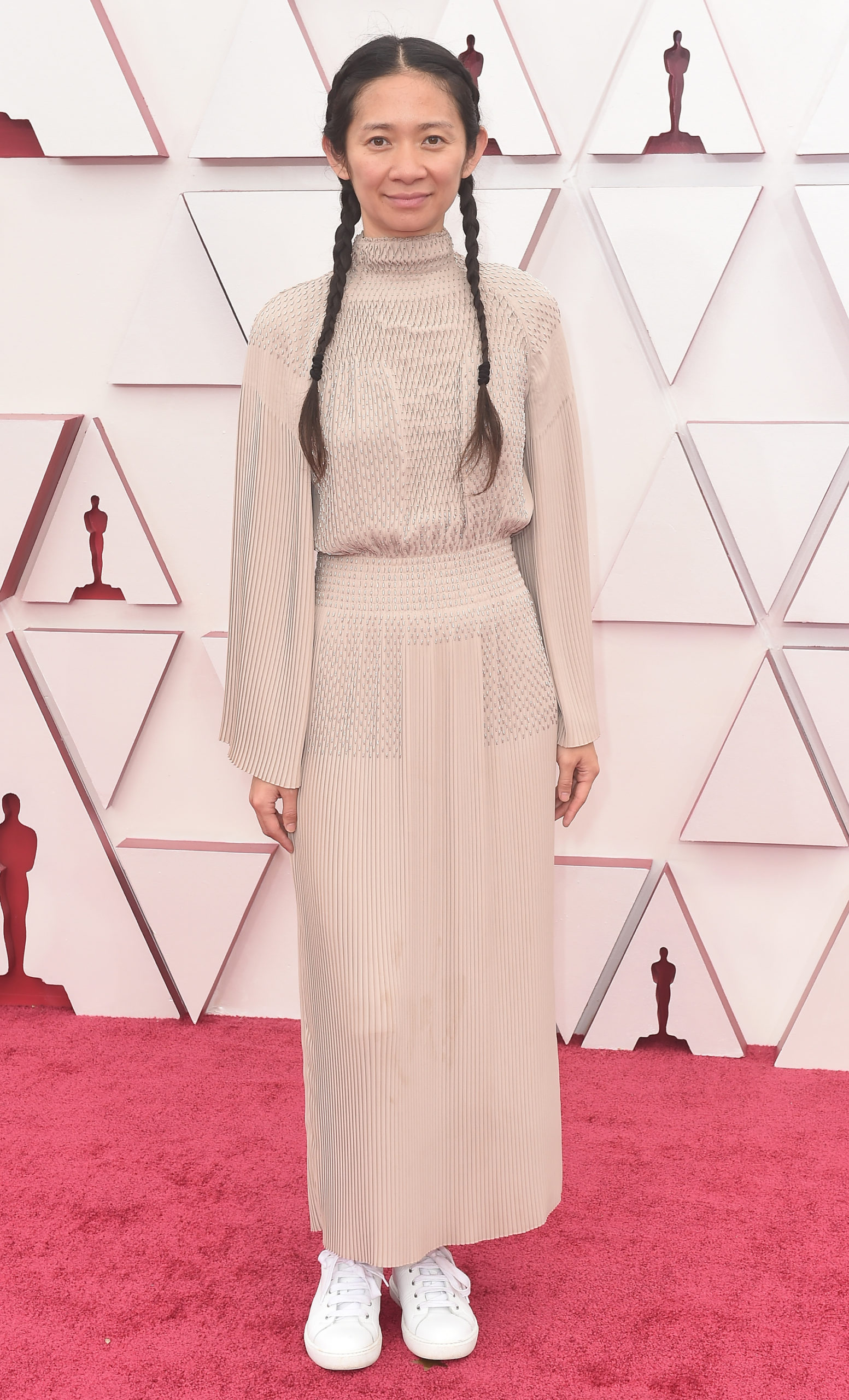 Chloe Zhao at 2021 Oscars