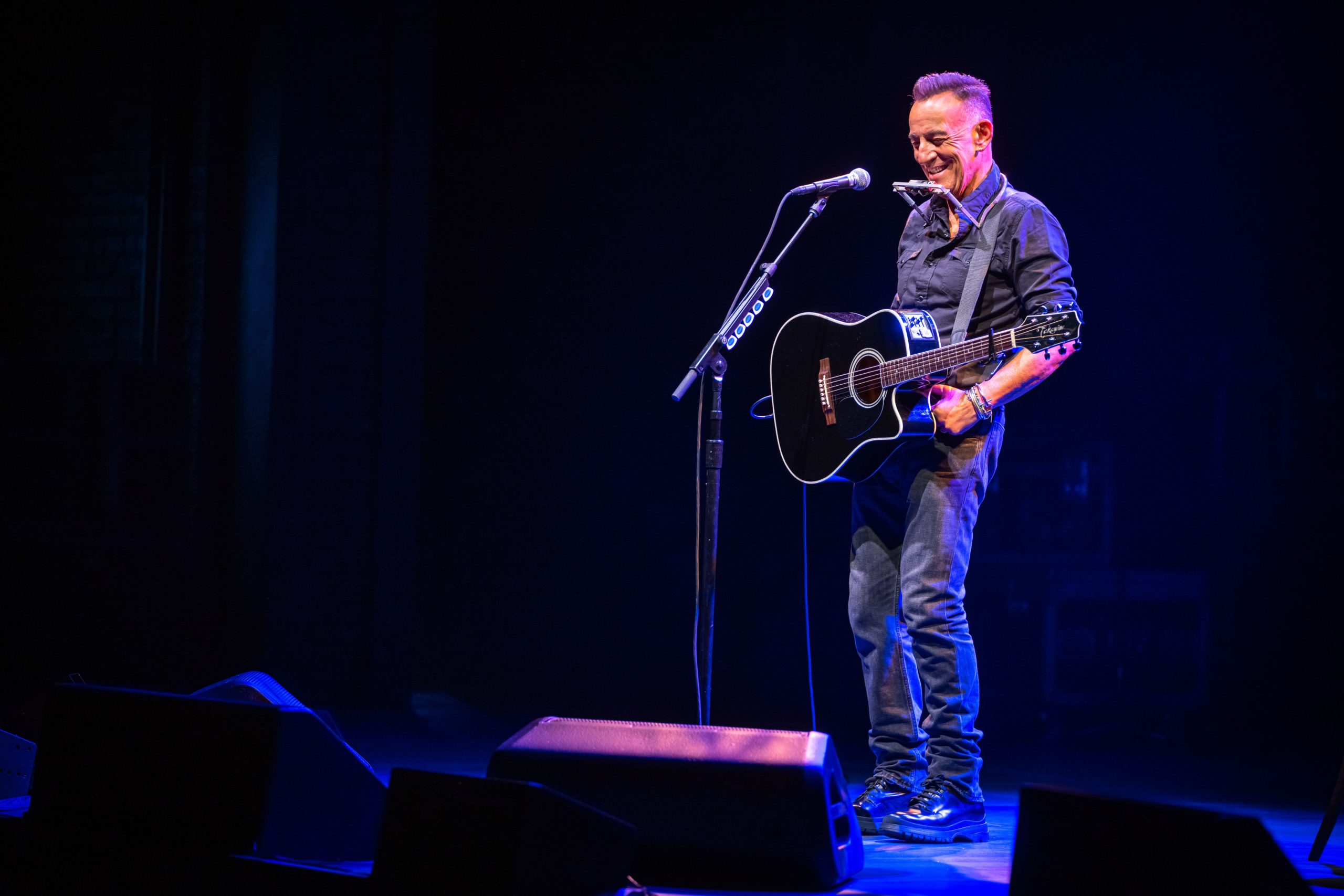 Springsteen on Broadway - Photo by Rob DeMartin