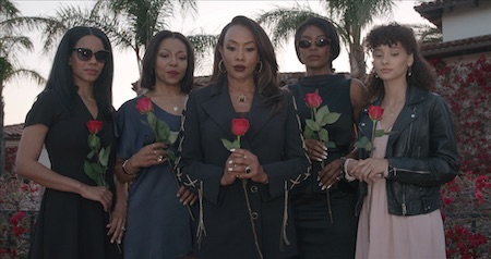 Keeping Up with the Joneses - (L to R) Shellie Sterling, Arie Thompson, Vivica A. Fox, Ciarra Carter, and Jasmine Aivaliotis