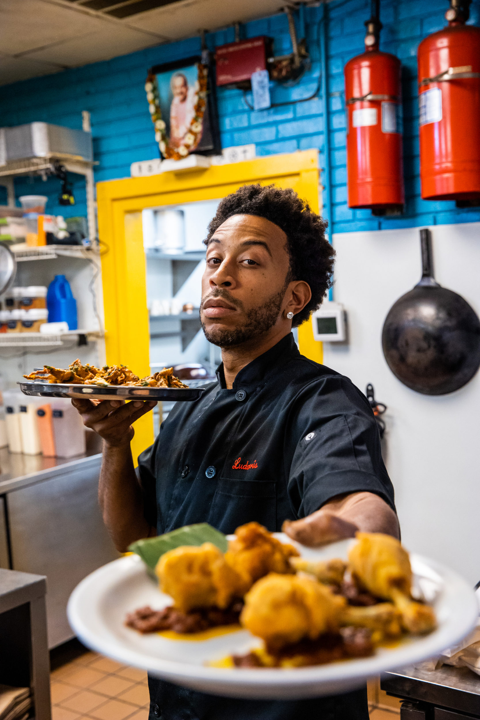 Host Ludacris serves ups his Indian dishes, as seen on Luda Can’t Cook, Special