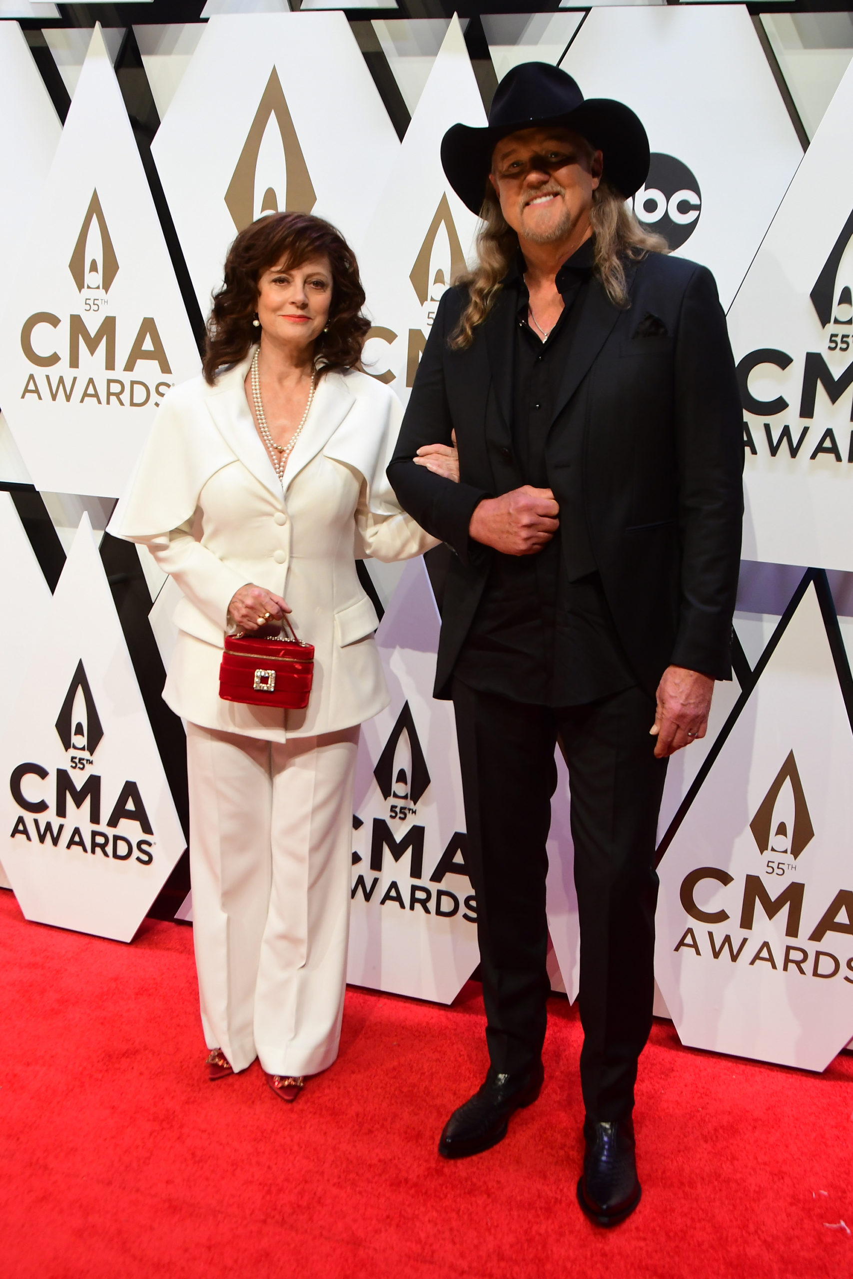 Susan Sarandon and Trace Atkins