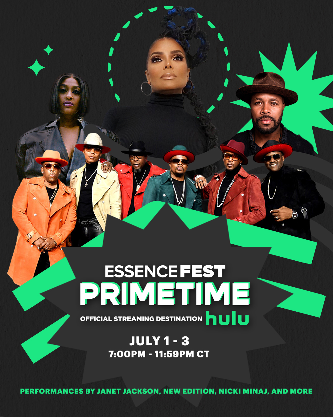 ‘ESSENCE FEST PRIMETIME’ LINEUP ON HULU ANNOUNCED TVMusic Network