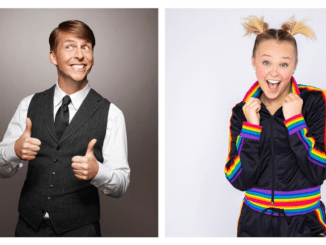 Jack McBrayer and Jojo Siwa