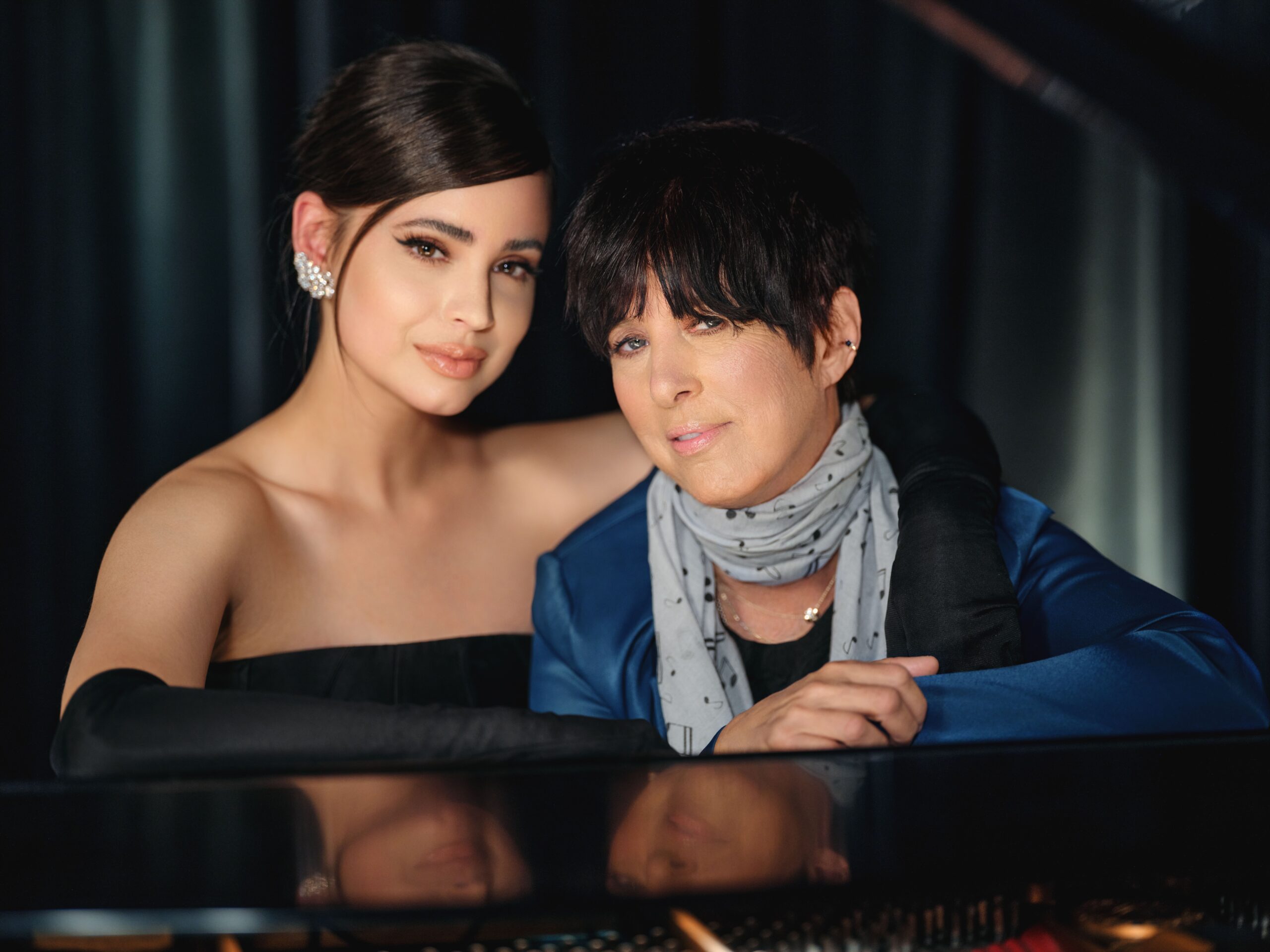 Sofia Carson and Diane Warren