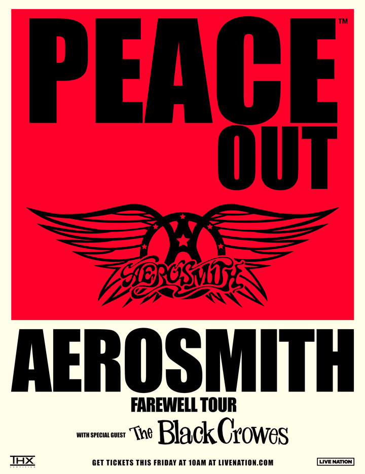 AEROSMITH ANNOUNCE FAREWELL TOUR ‘PEACE OUT’ TVMusic Network