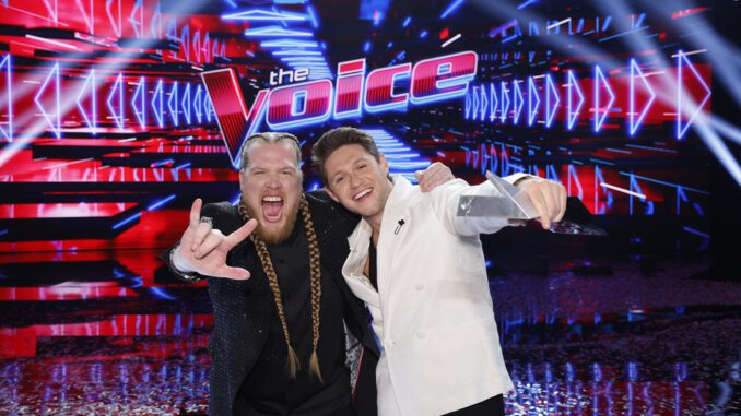 The Voice -- Huntley and Niall Horan