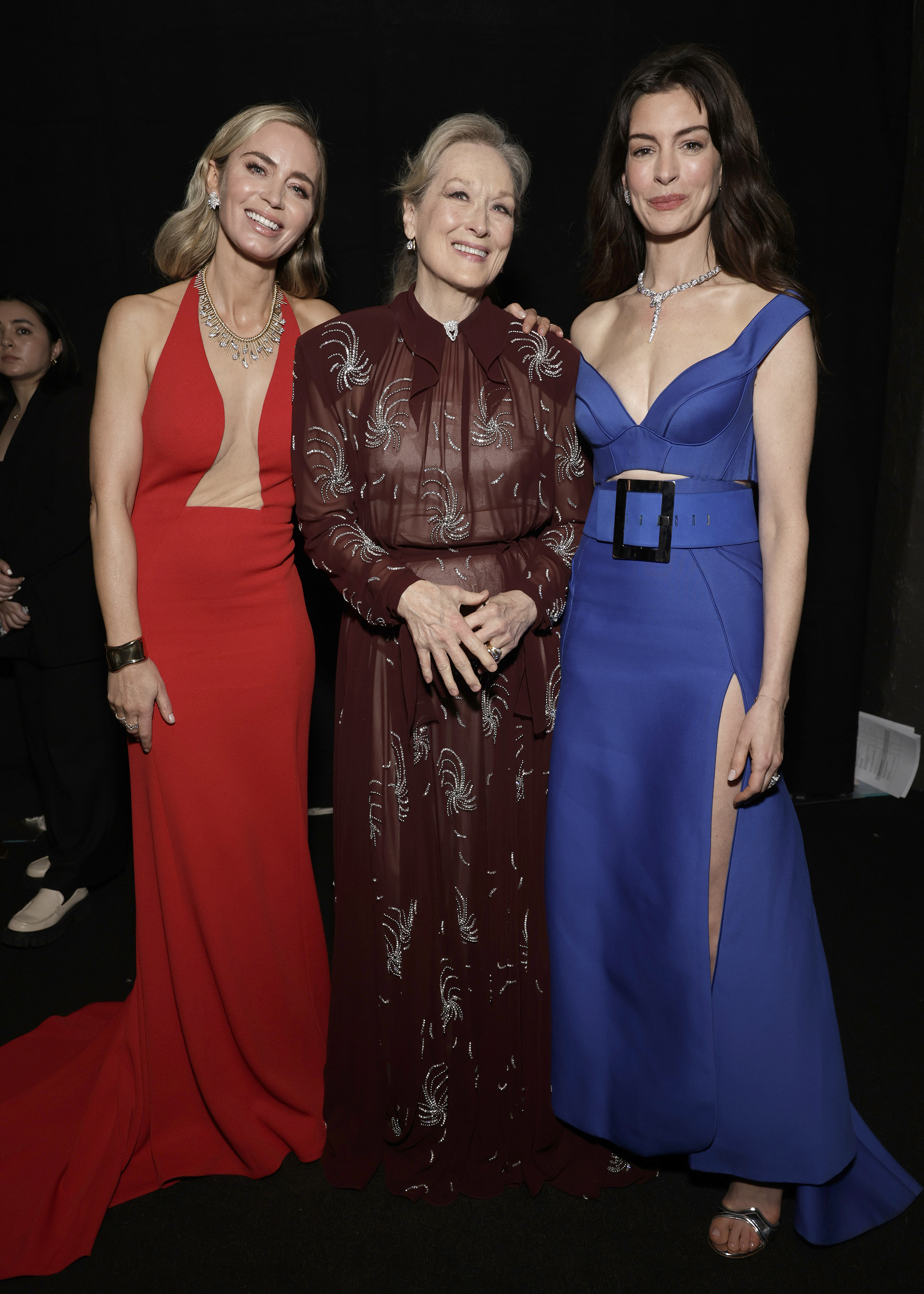 Emily Blunt, Meryl Streep and Anne Hathaway