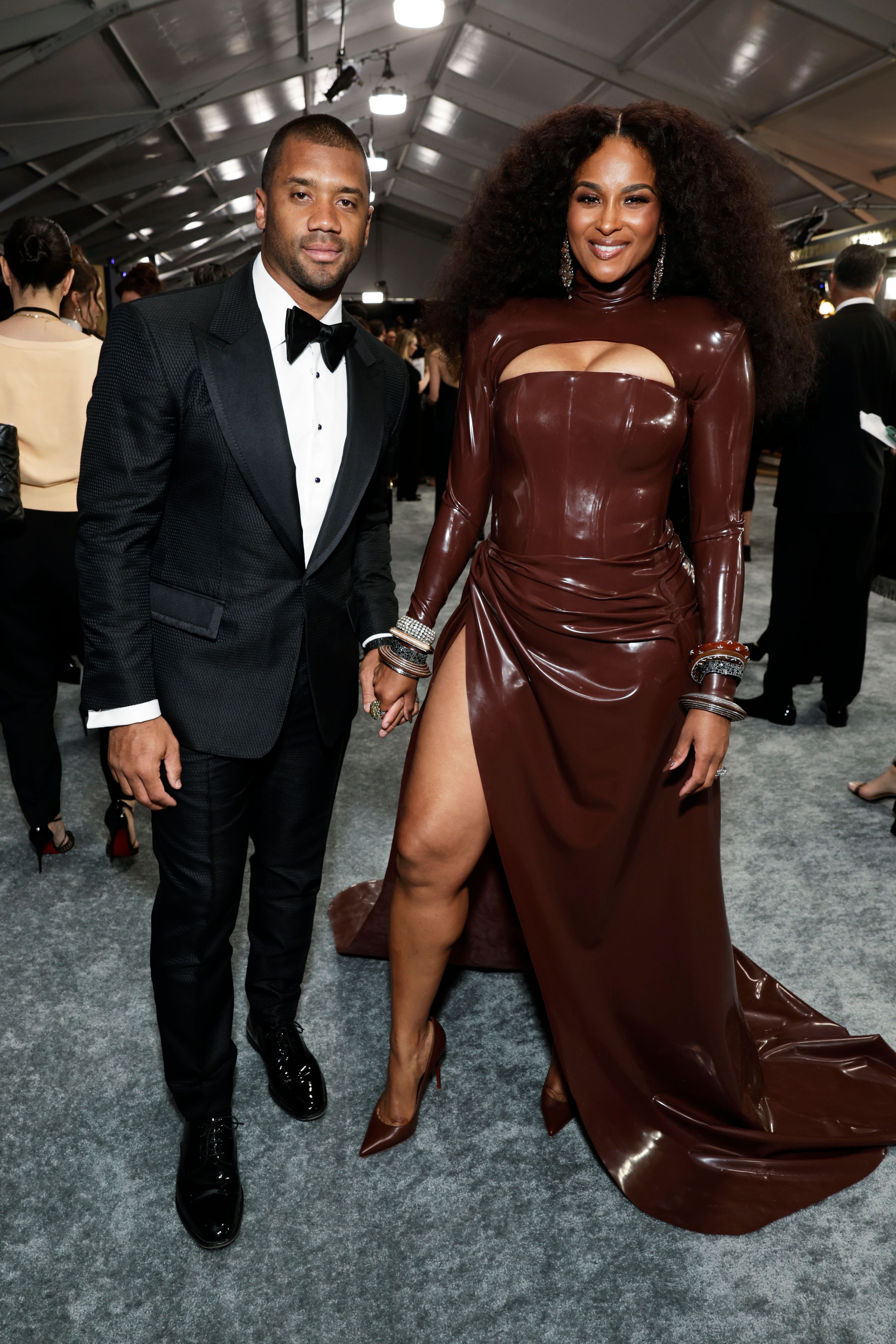 Russell Wilson and Ciara 