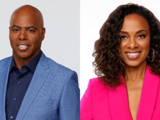 Kevin Frazier and Nischelle Turner