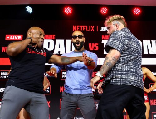 Watch: Paul vs Tyson: Mike Tyson and Jake Paul hit Fanatics Fest NYC