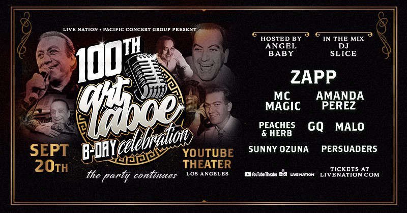 Art Laboe 100th Birthday Celebration Photo: YouTube Theater