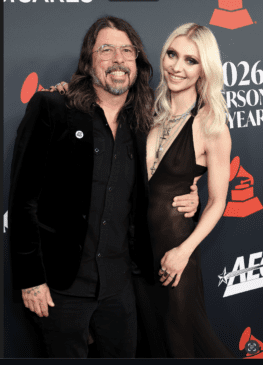 Dave Grohl and Taylor Momsen