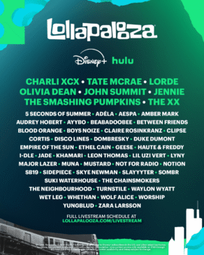 Lollapalooza 2026 to livestream on Disney+ and Hulu