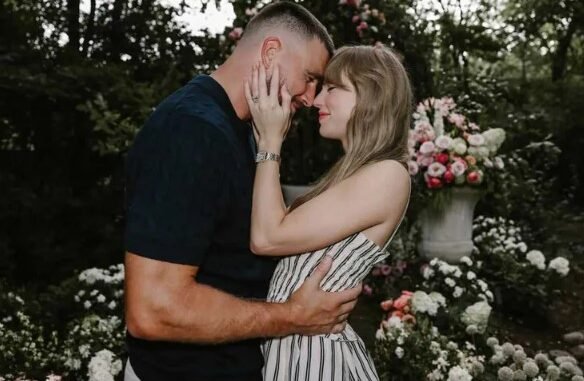 Taylor Swift and Travis Kelce