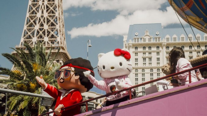 Bruno Mars Hello Kitty Popup