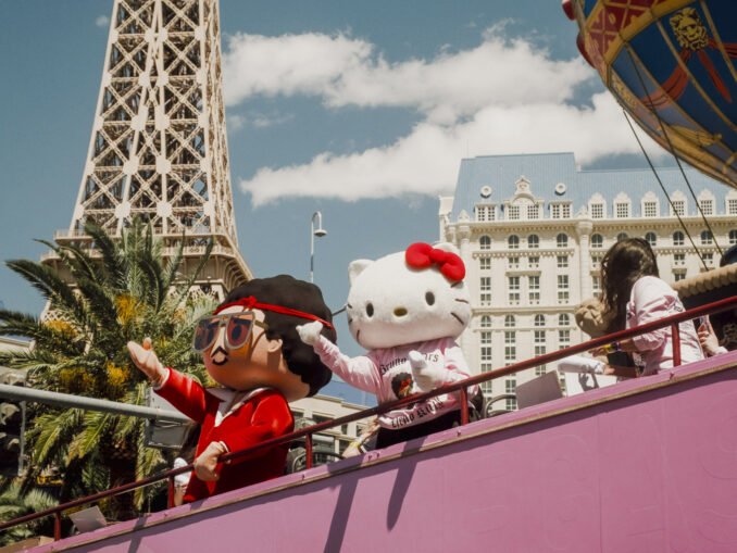Bruno Mars Hello Kitty Popup